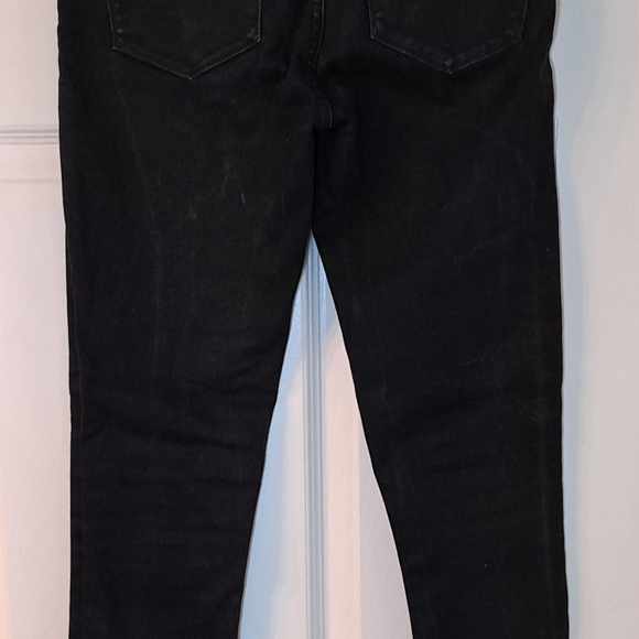 Abercrombie & Fitch Simone Distress Classic Black Women's Jeans Size 4 - Picture 2 of 6